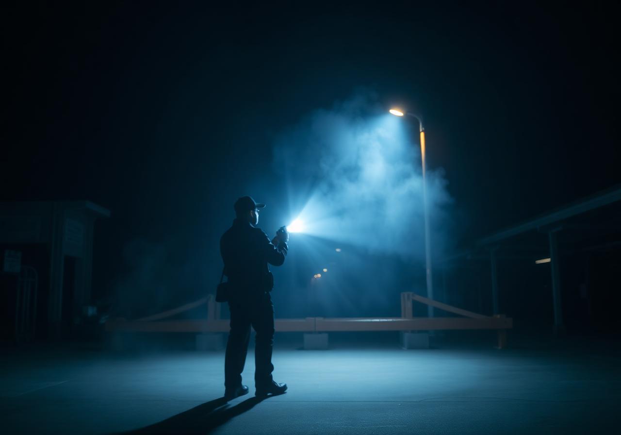 Surveillance et gardiennage — illustration